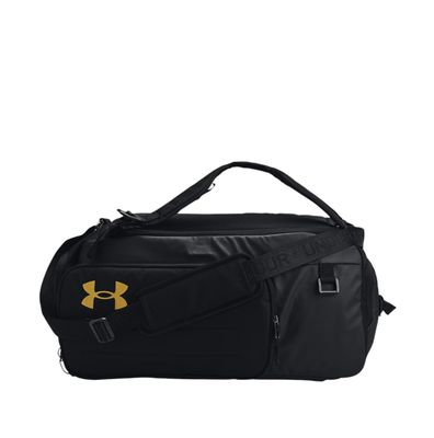 Сумка - рюкзак &quot;UA Contain Duo Medium Backpack Duffle&quot;, (50L), Black/Metallic Gold, Under Armour