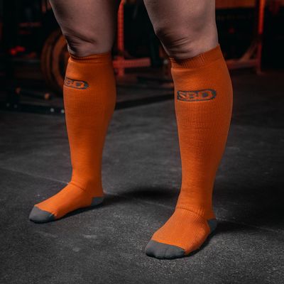Гетры Deadlift Socks &quot;Forge&quot;, Orange, SBD