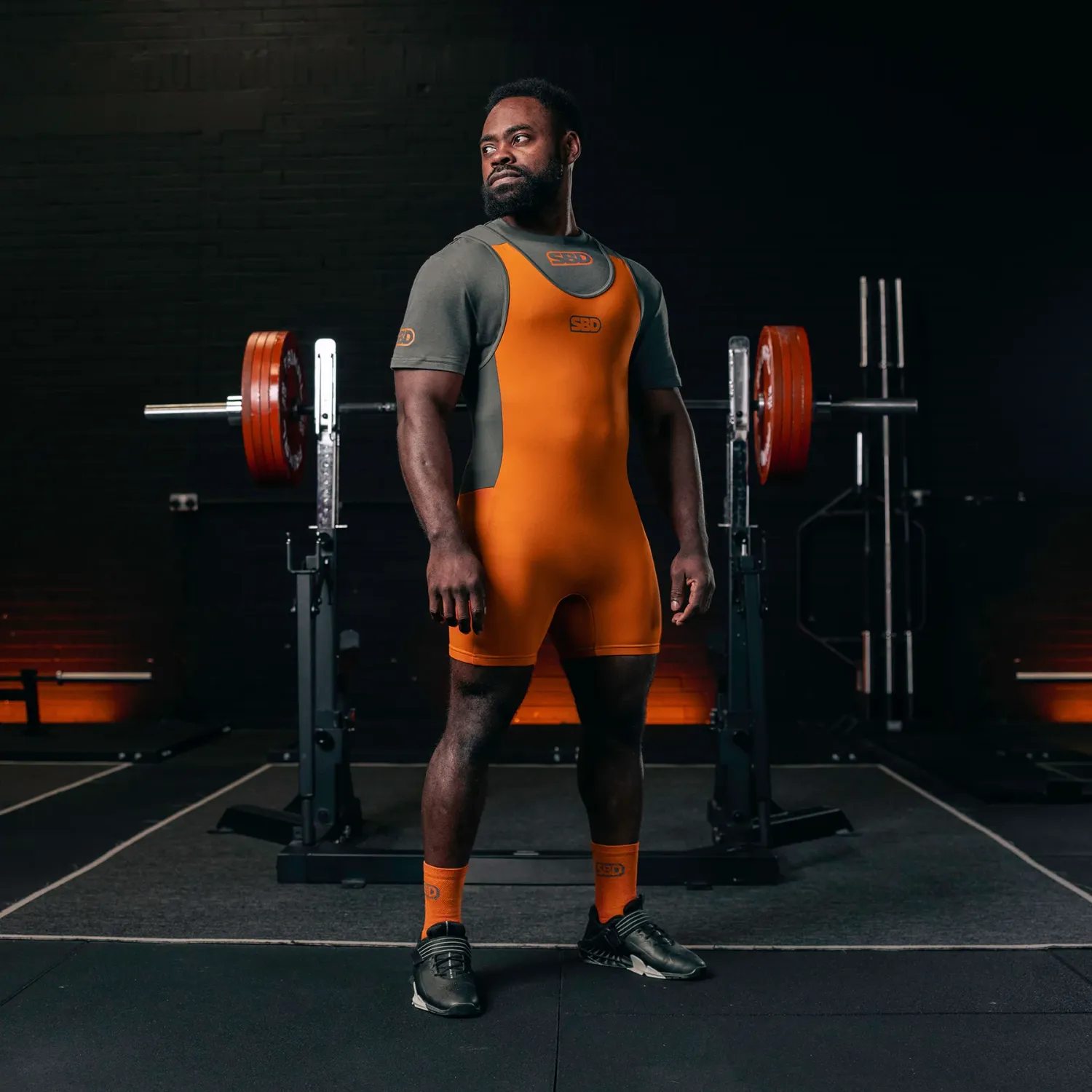 Комбинезон &quot;Forge&quot;, Powerlifting Singlet 2024, Men&#39;s, Orange, SBD