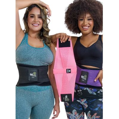 Пояс-корсет &quot;EZ Sweat XChange 3-in-1&quot;, Black/Purple/Neon Pink, Tecnomed