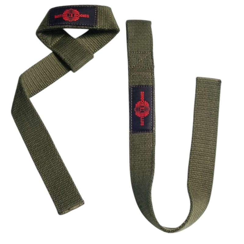 Лямки для тяги &quot;Lifting Straps&quot;, Green/Red, Better Bodies