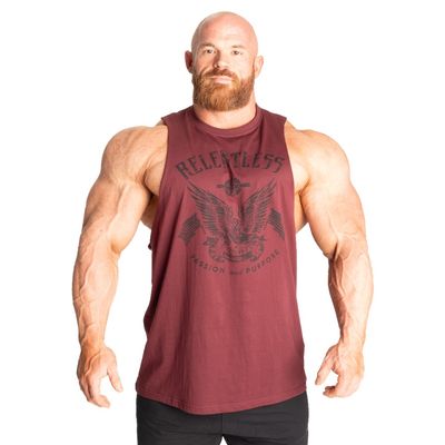 Майка &quot;Relentless Cut Out Tank&quot;, Maroon, Better Bodies