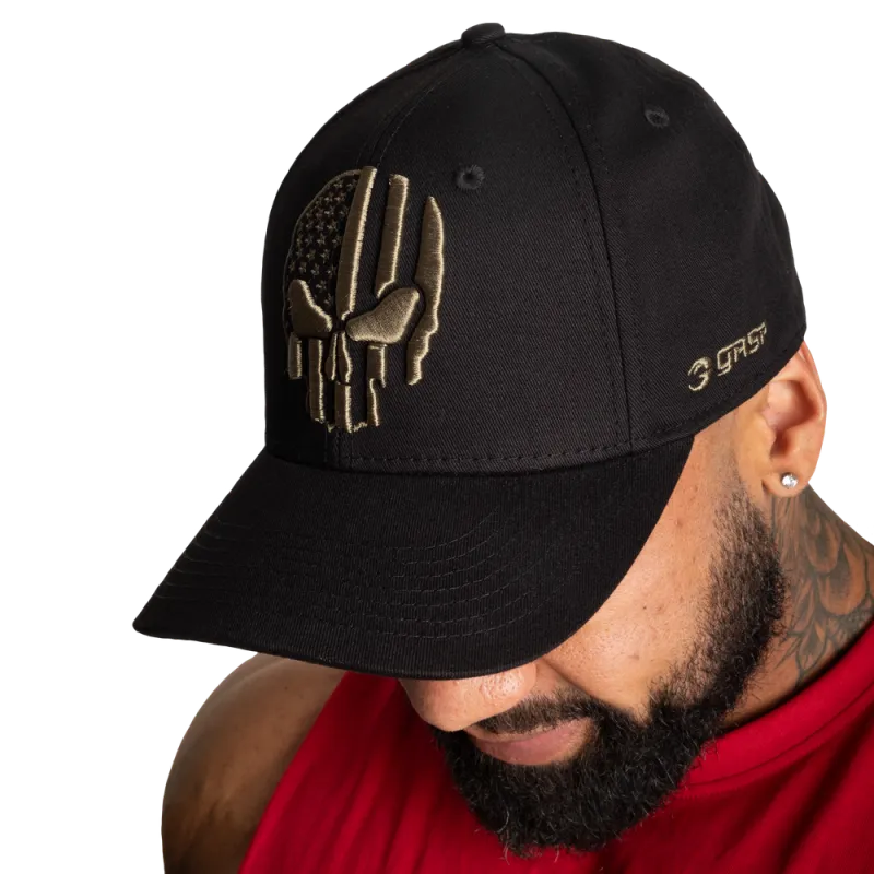 Кепка &quot;Relentless cap&quot;, Black/Green, Gasp