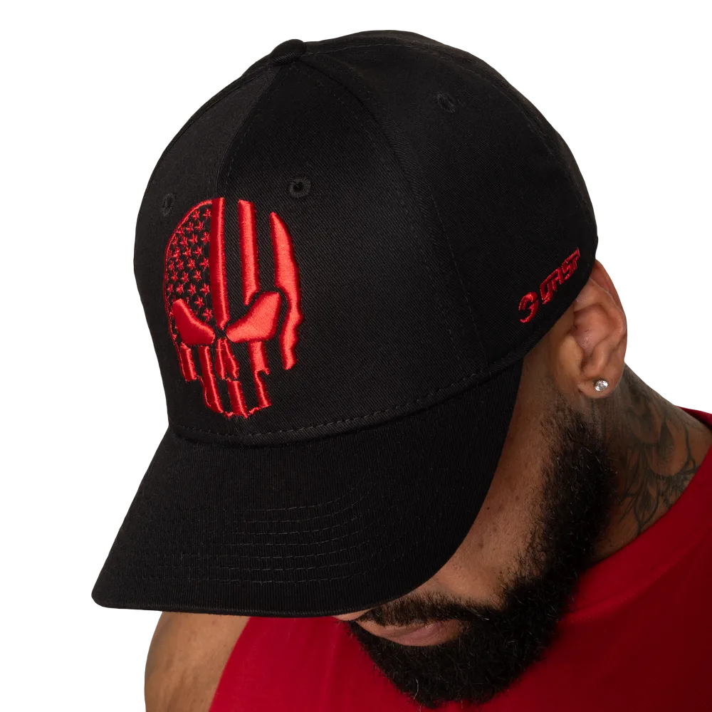 Кепка &quot;Relentless cap&quot;, Black/Red, Gasp