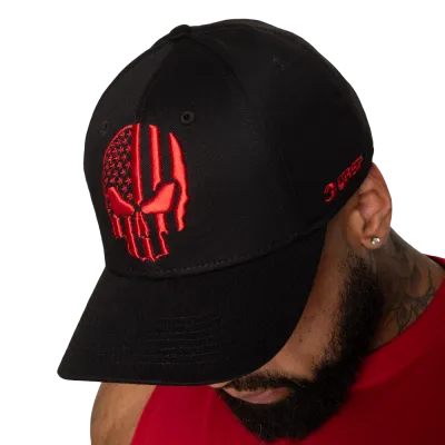 Кепка &quot;Relentless cap&quot;, Black/Red, Gasp
