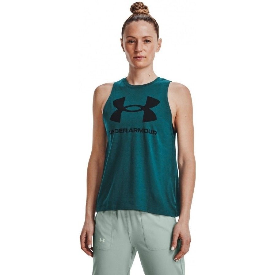 Майка &quot;Live Sportstyle Graphic Tank&quot;, Women&#39;s, Emerald, Under Armour