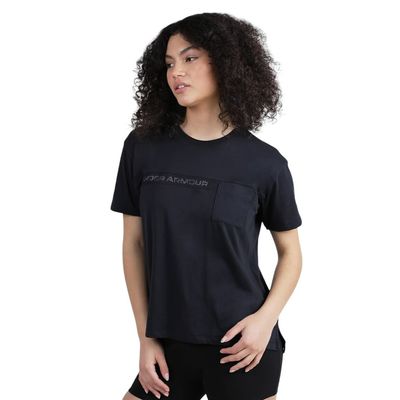 Футболка &quot;Live Pocket Mesh Graphic&quot;, Women&#39;s, Black, Under Armour