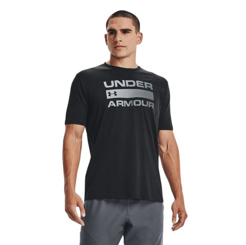 Футболка UA &quot;Team Issue Wordmark Short Sleeve&quot;, Men&#39;s, Black, Under Armour