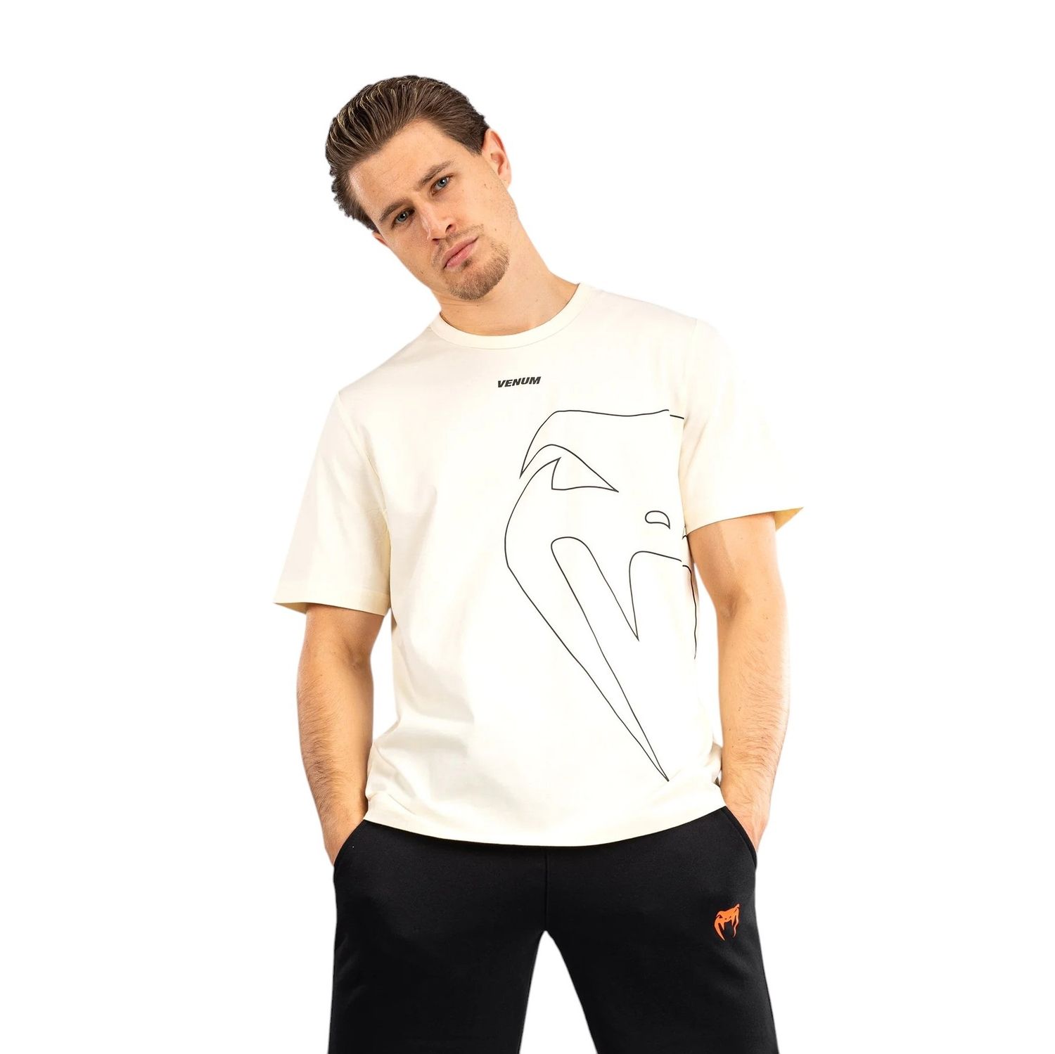 Футболка &quot;Giant Connect T-Shirt&quot;, Men&#39;s, Off White, VENUM