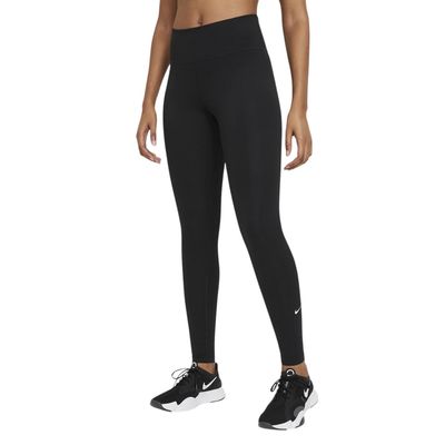 Леггинсы &quot;W Nk One Df Mr Tgt&quot;, Black, NIKE
