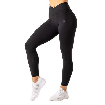Леггинсы &quot;Momentum Cross Over Scrunch Leggings&quot;, Women&#39;s, Black, Ryderwear