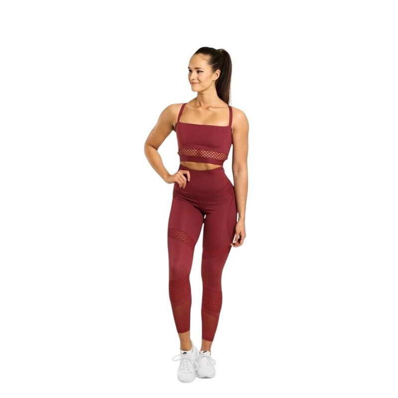 Леггинсы &quot;Waverly Mesh Tights&quot;, Sangria Red, Better Bodies