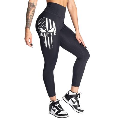 Леггинсы &quot;Skull Core&quot;, Black, Better Bodies