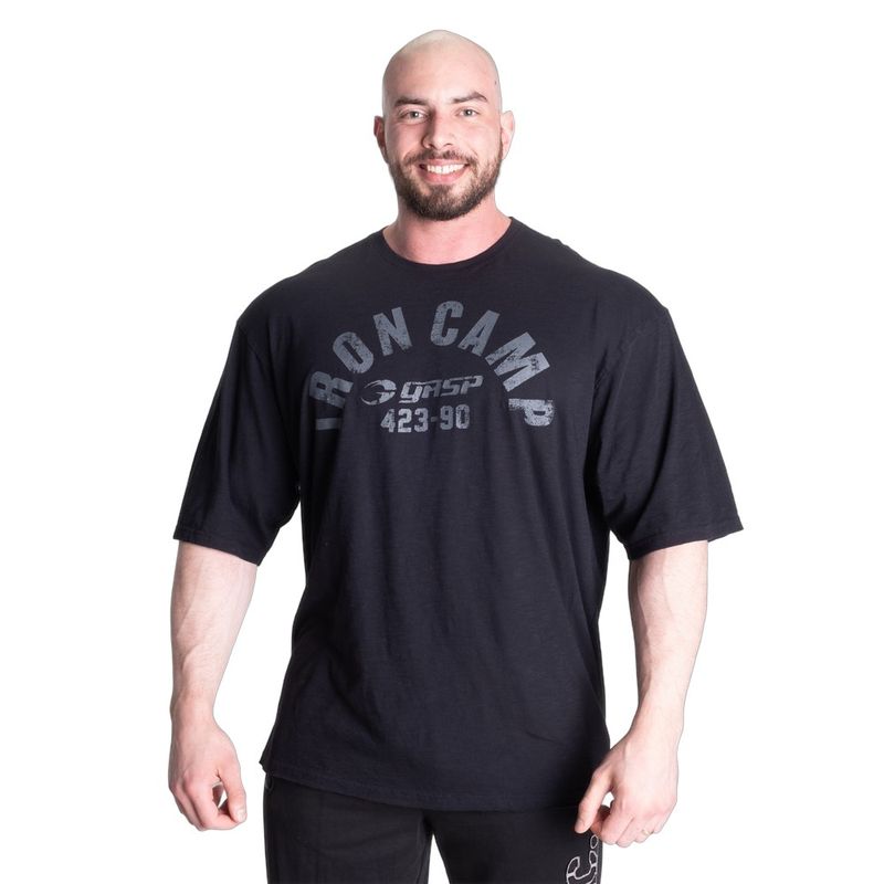Футболка "Throwback iron tee", Black, Gasp