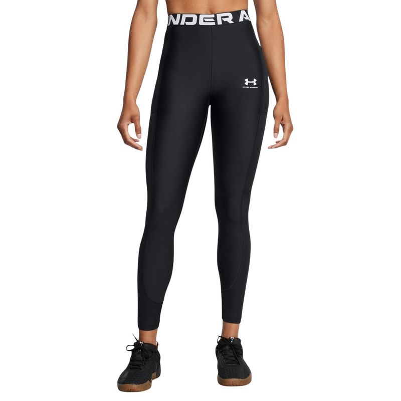 Леггинсы &quot;HeatGear Rib Legging&quot;, Black, Under Armour
