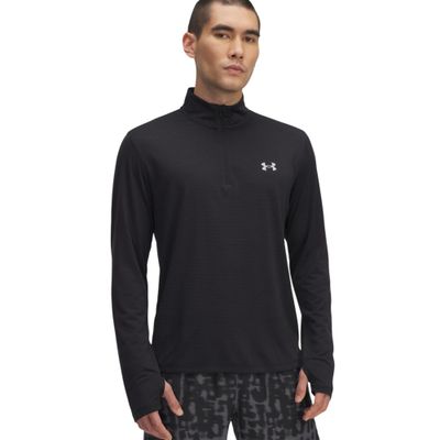 Рашгард &quot;Launch 1/4 Zip Sweatshirt&quot;, Men&#39;s, Black, Under Armour