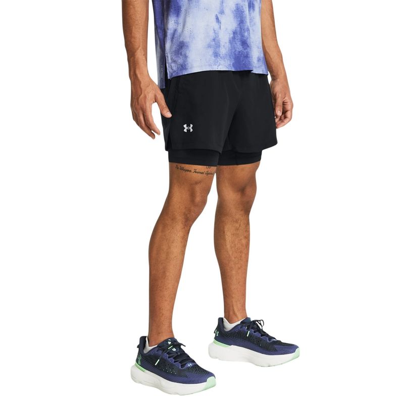Шорты &quot;UA Launch 2-in-1 5&quot; Shorts&quot;, Men&#39;s, Black, Under Armour
