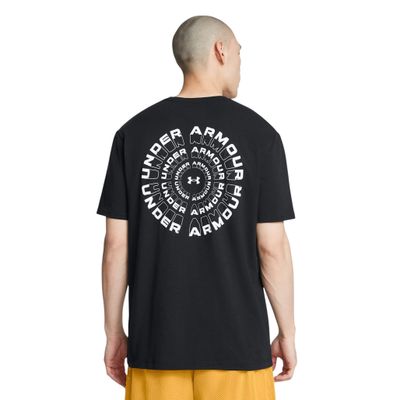 Футболка &quot;UA Radial Wordmark&quot;, Black, Under Armour