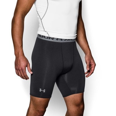 Компрессионное спортивное белье HeatGear® "Base Layer Shorts", Men's, Black, Under Armour