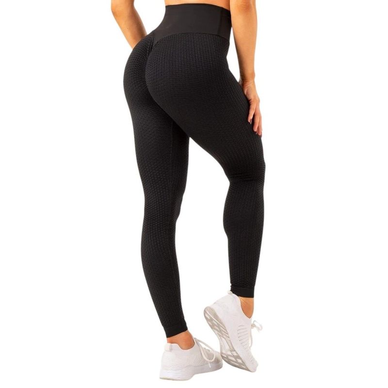 Леггинсы &quot;Honeycomb Scrunch Seamless Leggins&quot;, Black, Ryderwear