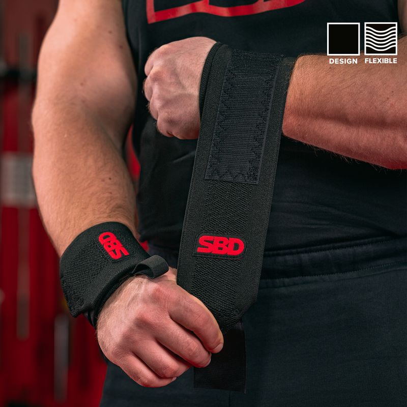 Кистевые бинты &quot;Standard 2024&quot;, Flexible (мягкие), Black, SBD