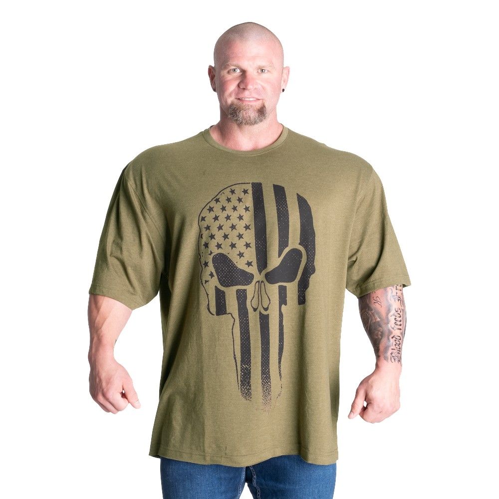 Футболка &quot;Skull Divison&quot;, Army Green Mel, Gasp