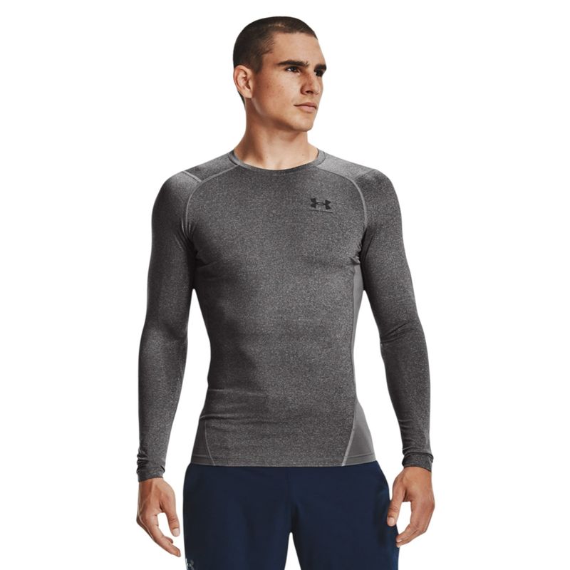 Рашгард &quot;HG Armour Comp LS&quot;, Men&#39;s, Grey, Under Armour