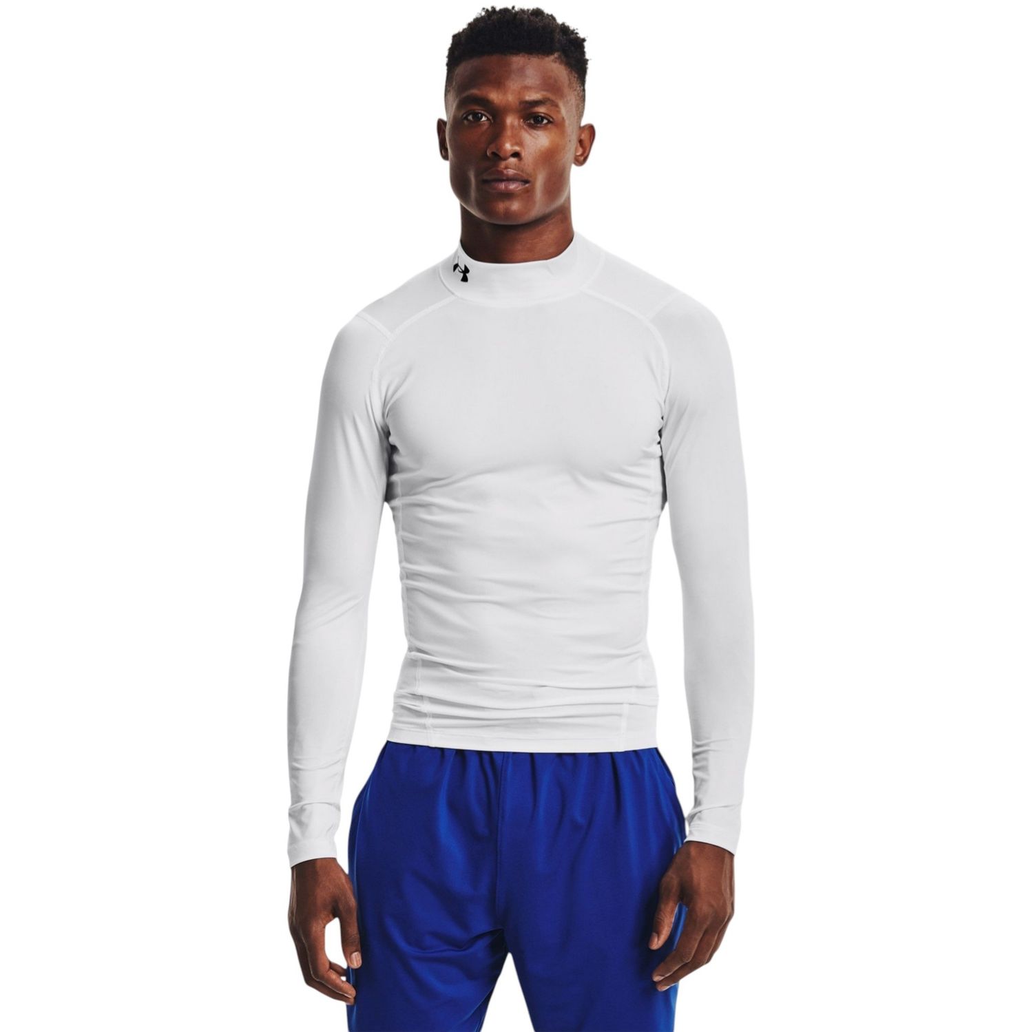 Рашгард &quot;HG Mock Long Sleeve&quot;, Men&#39;s, White, Under Armour