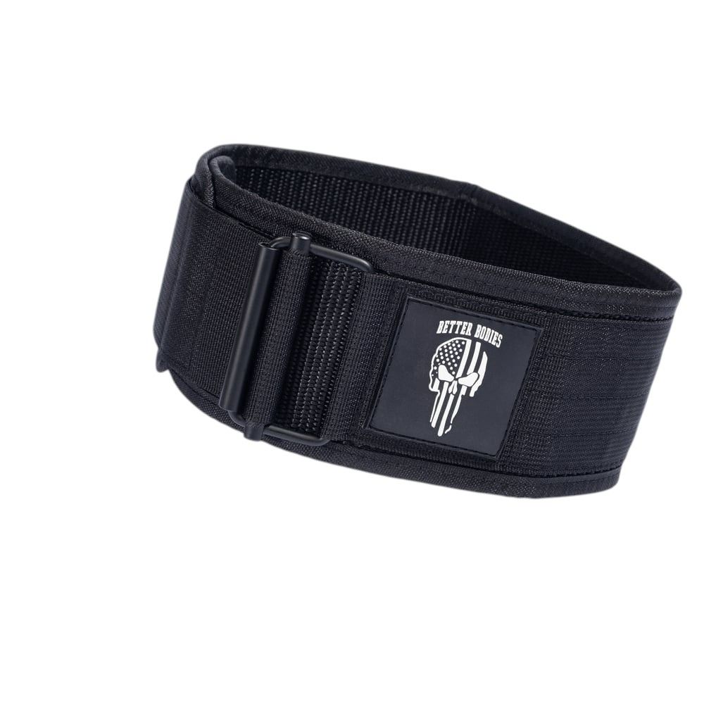 Пояс &quot;Quick Lock Belt&quot;, Black/White, Better Bodies