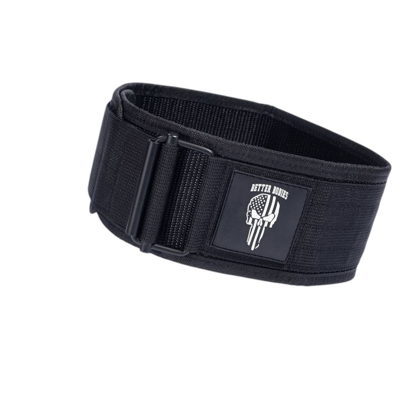 Пояс &quot;Quick Lock Belt&quot;, Black/White, Better Bodies