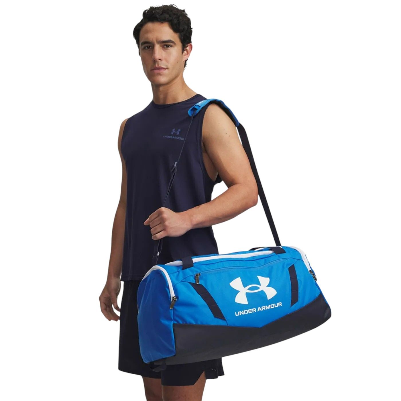 Сумка UA &quot;Undeniable 5.0 Small Duffle Bag&quot;, 40L, Blue Atlantis/Midnight Navy, Under Armour