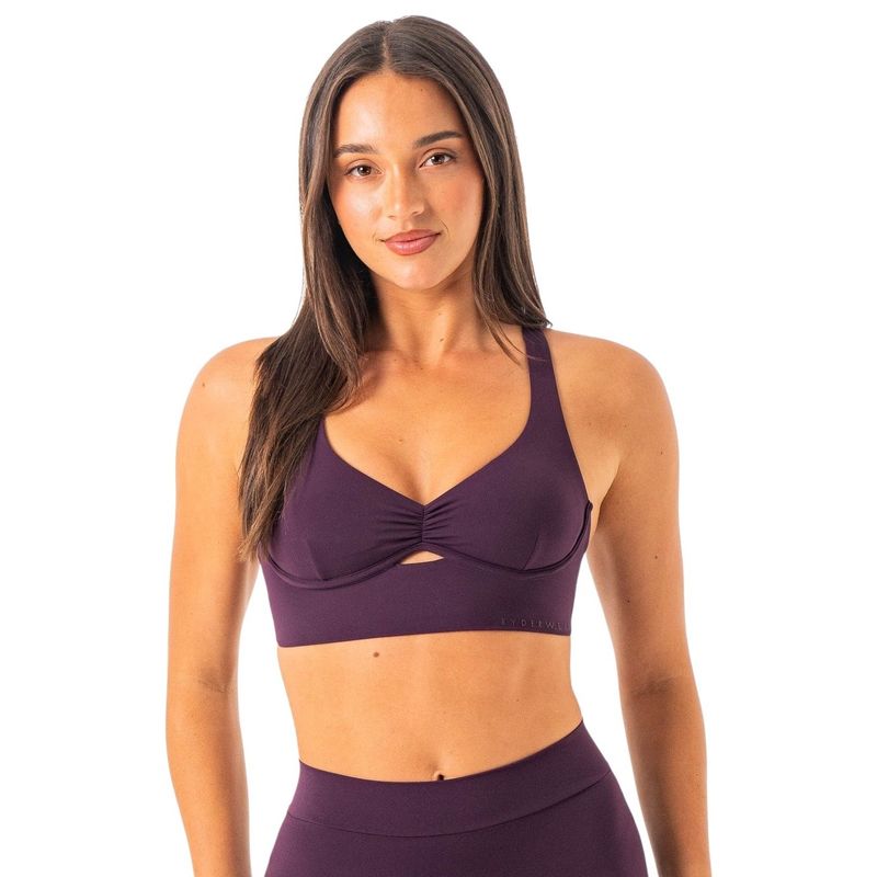 Топ "NKD Underwire Bra", Merlot, Ryderwear
