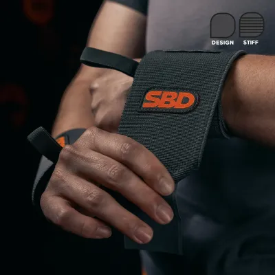 Кистевые бинты "Forge", Stiff (жесткие), Grey, SBD