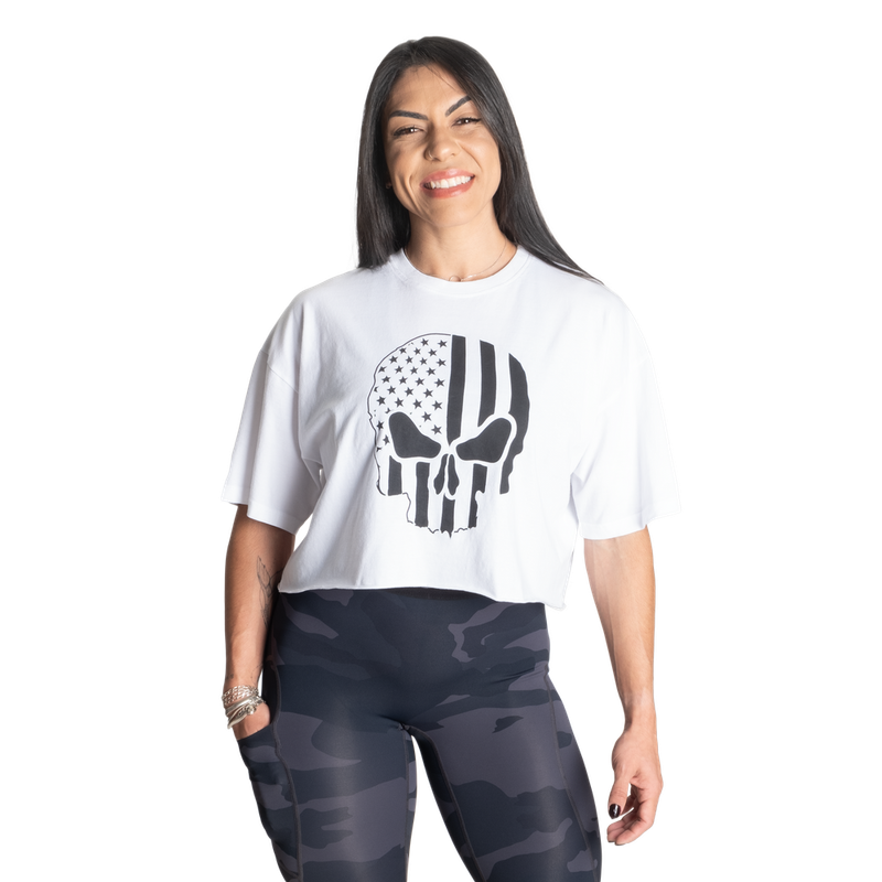 Топ "Relentless Women's Tee", Acid Washed Black, Gasp