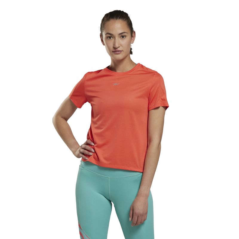 Футболка "Running Speedwick T-Shirt", Women's, Semi Orange Flare, Reebok