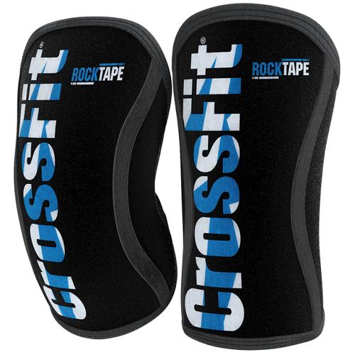 Наколенники для кроссфита RockTape Assassins 5 мм, CrossFit Blue