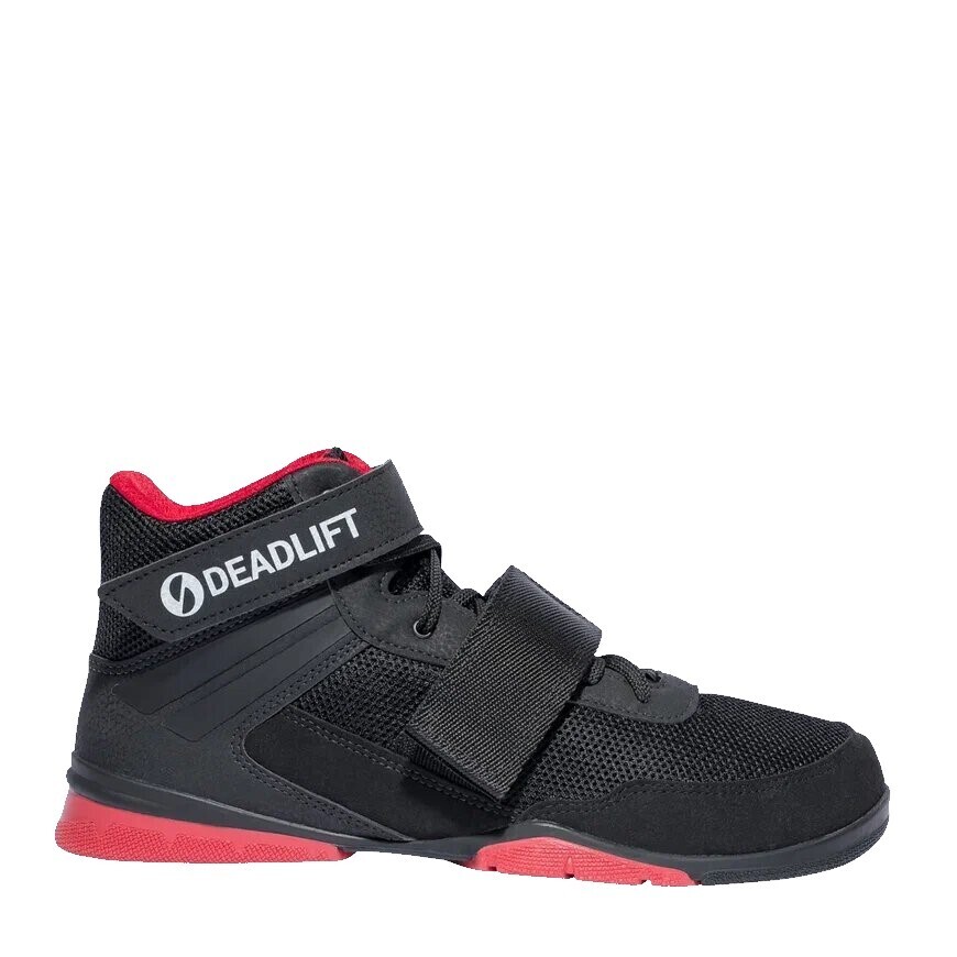 Ботинки для становой тяги "Deadlift PRO", Black/Red, SABO