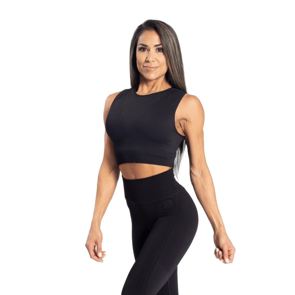 Топ "Roxy Seamless Top", Black, Better Bodies