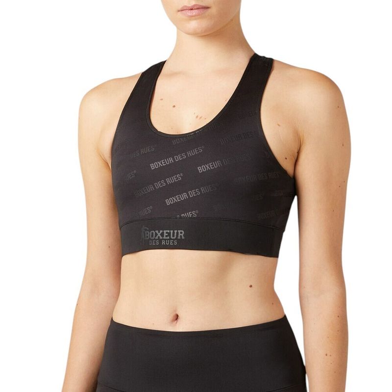 Топ "Boxeur Sport Bra", reversible top, Black, Boxeur Des Rues