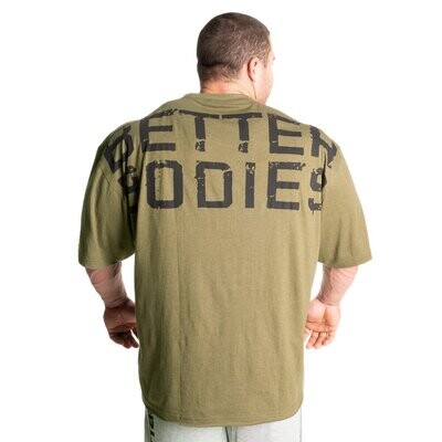 Футболка "Union Iron Tee", Army Green Melange, Better Bodies