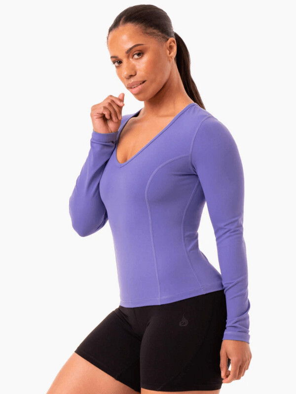 Рашгард "NKD Align Long Sleeve Training Top", Purple, Ryderwear