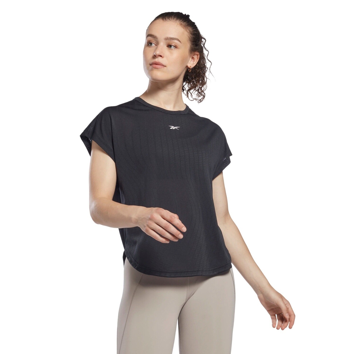 Футболка "UBF Perforated Tee", Women's, Black, Reebok