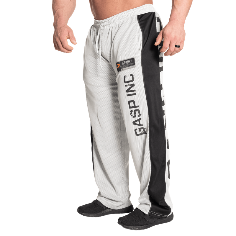 Брюки "№1 Mesh Pant", White/Black, Gasp