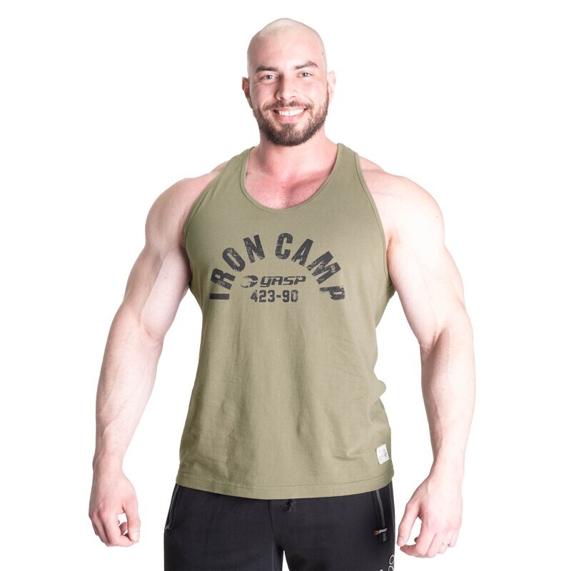 Майка "Throwback tank", Washed Green, Gasp