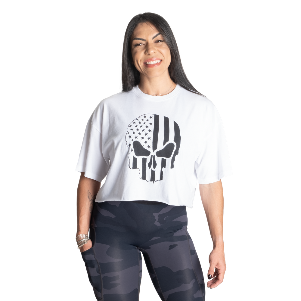 Топ "Relentless Women's Tee", Acid Washed Black, Gasp