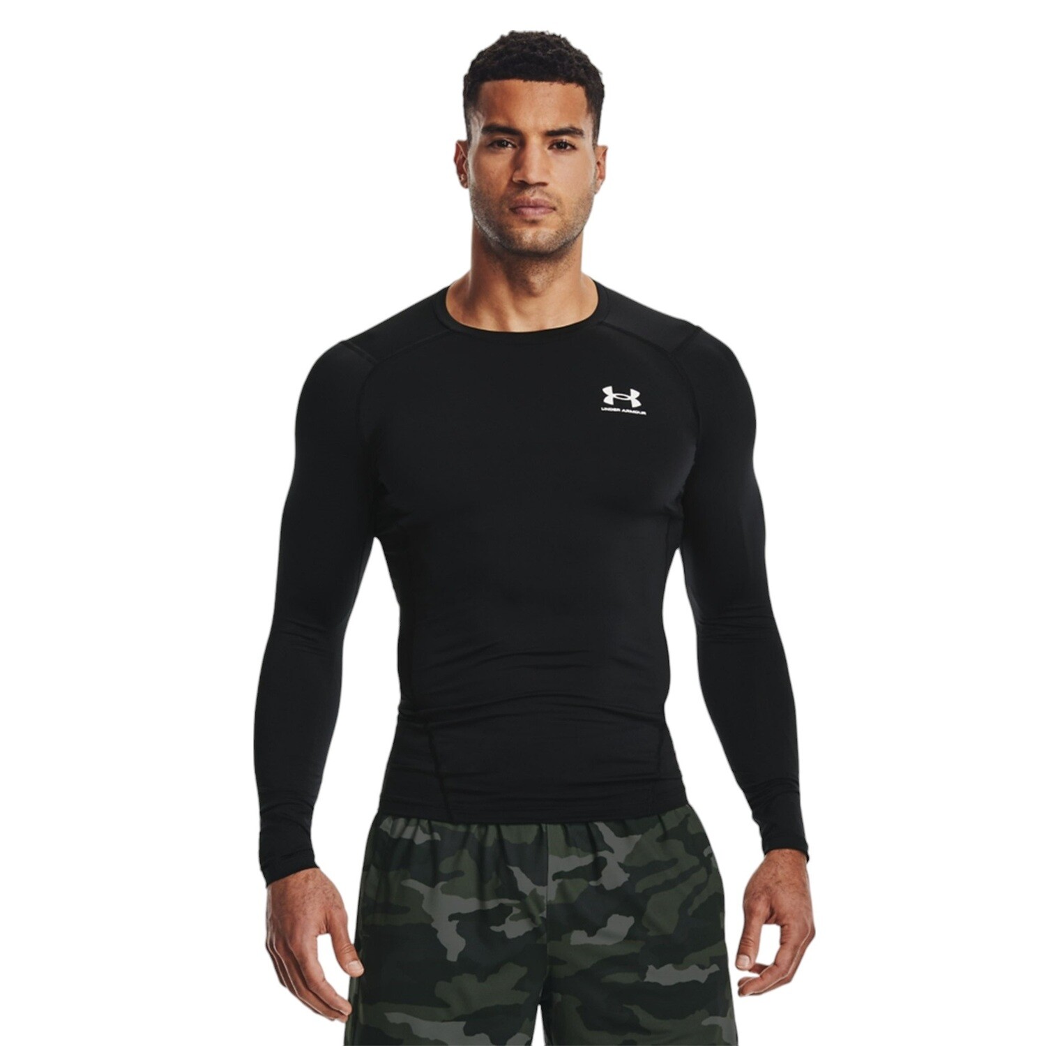 Рашгард "HG Armour Comp LS", Men's, Black, Under Armour