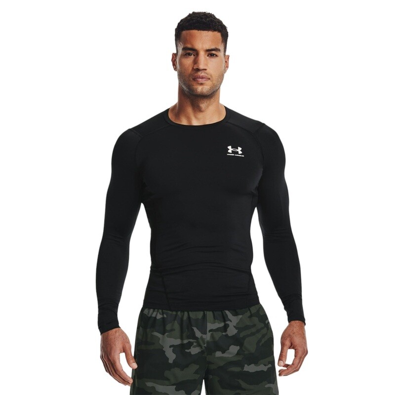 Рашгард "HG Armour Comp LS", Men's, Black, Under Armour