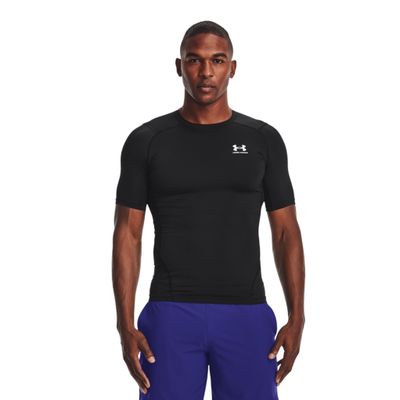 Рашгард "HG Armour Comp SS", Men's, Black, Under Armour