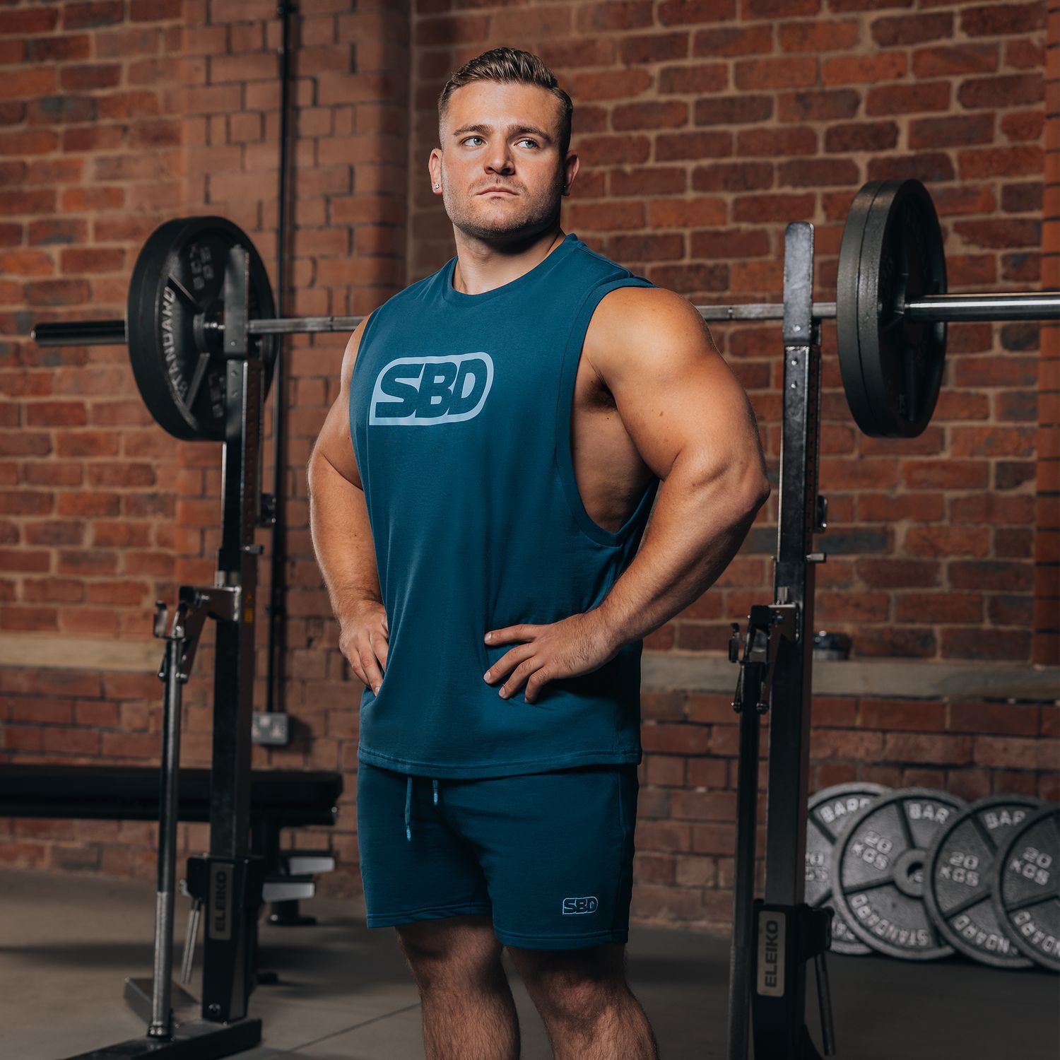 Майка "Reflect", Men's, Teal/Blue, SBD