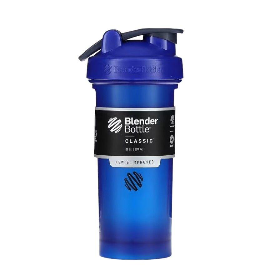 Шейкер "Classic V2", 28oz (828мл), Reflex Blue,  BlenderBottle®